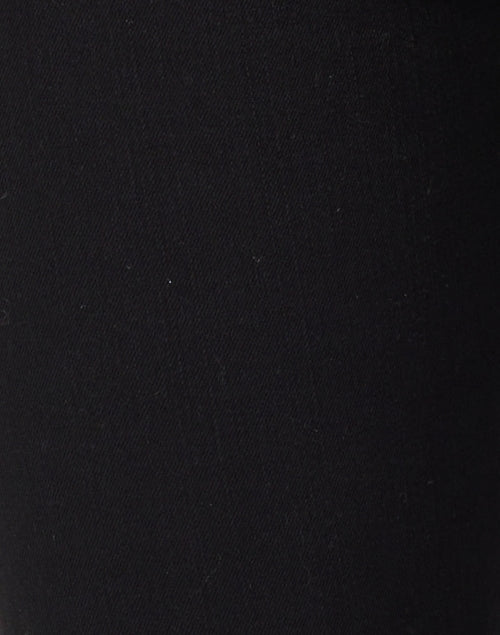 Frame's Premium Stretch High-Waisted Slim Straight-Leg Black Jeans