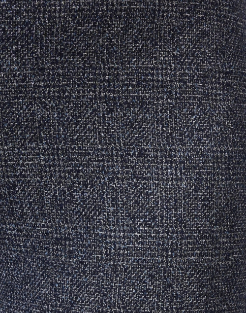 Leo's Modern Grey Tweed Cropped Flare Stretch Pants