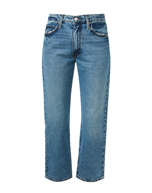 Frame Hang Classic Straight-Leg Cotton Denim Jeans for All-Day Comfort