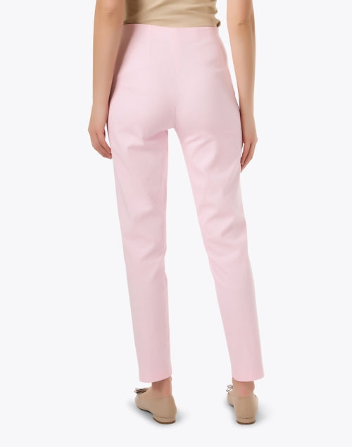 Stylish Pink Pull-On Ankle-Length Pants for Modern Women