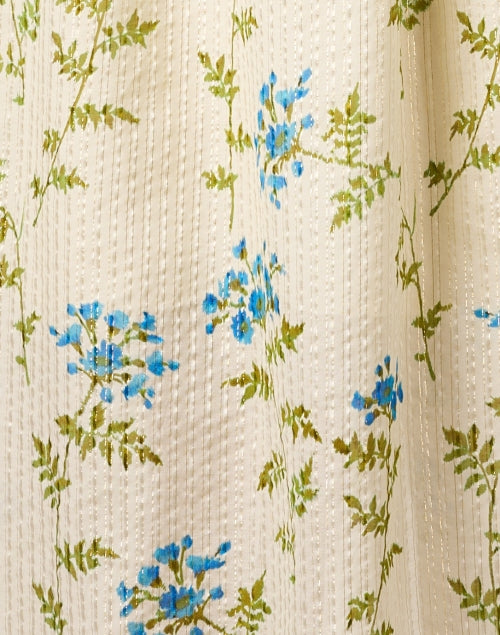 Lotte Beige Multi-Flowered Shirt-Style Dress - A Stylish Addition for This Season