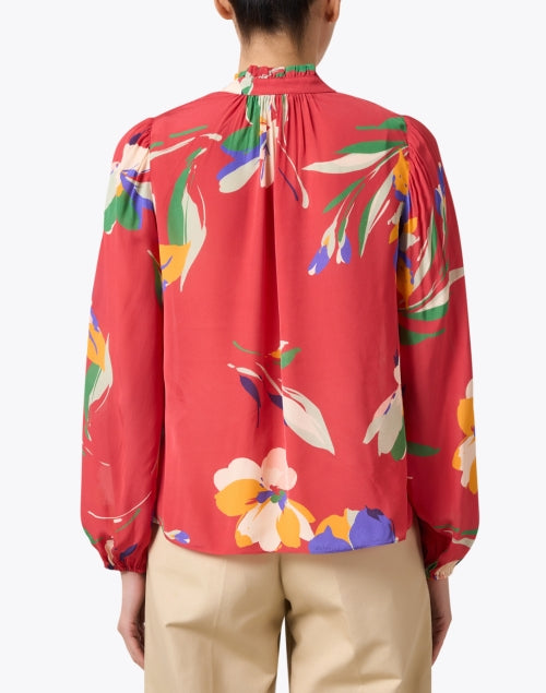 Shoshanna Ingrid Featherweight Multi - Floral Print Blouse for Transitional Wear