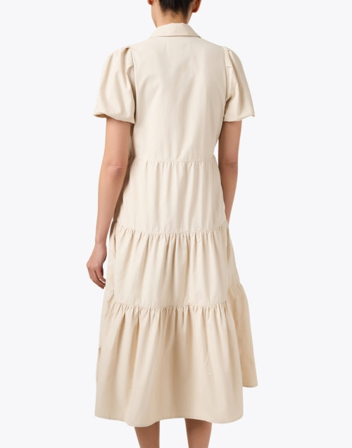 Stylish Havana Beige Mid - length Women's Dress