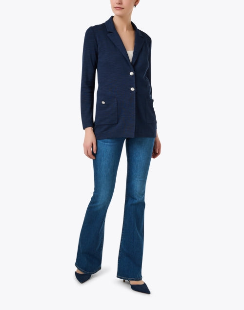 Quiet Navy Men's Formal Jacket for Weekday Wear