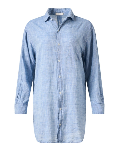 Marella Casual Longline Light Wash Cotton Button - Down Shirt for Everyday Wear
