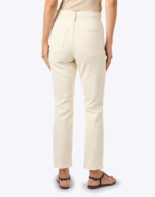 Cream Stretch Straight Leg Camilla Denim Jeans