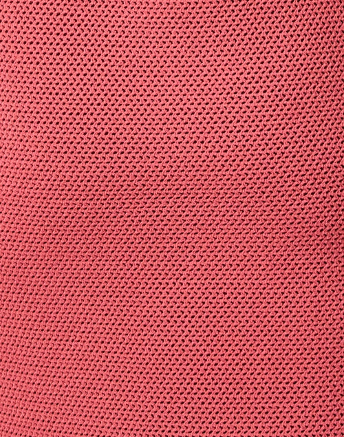 Stylish Rose Pink Women's Knit Sheath Dress