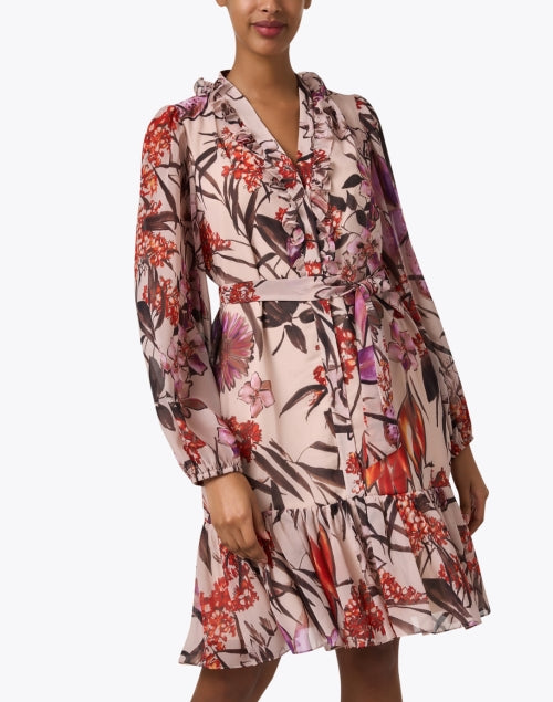 Stylish Samara Women's Floral Print Shirt Dress