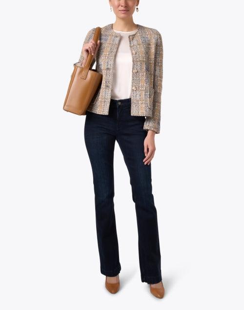 Elegant Tan Leather Leonore Shoulder Bag for This Season