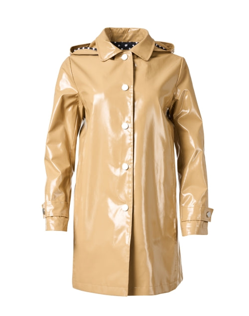 Iconic Light Tan Princess Waterproof Slicker Raincoat for the New Season