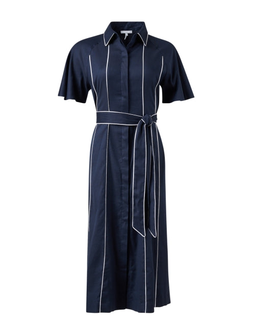 Stylish Navy Twill Joanna Dress for All Occasions