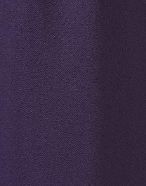 Devon Pull - On Straight - Leg Purple Pants for Versatile Wear