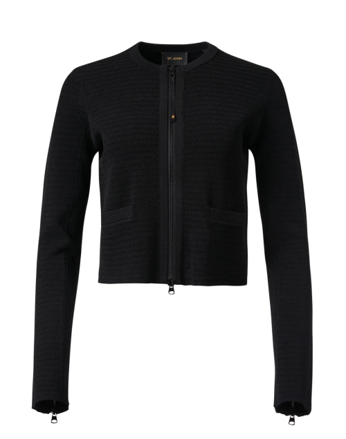 Stylish Black Knit Men's/Women's Jacket for All Occasions