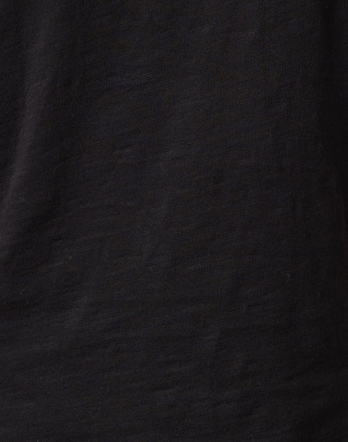 Stylish Nina 100% Cotton Black Top for Effortless Sophistication