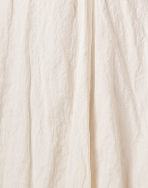 Apiece Apart's Exquisite Bettina Cream Crinkled Cotton Blend A-Line Dress