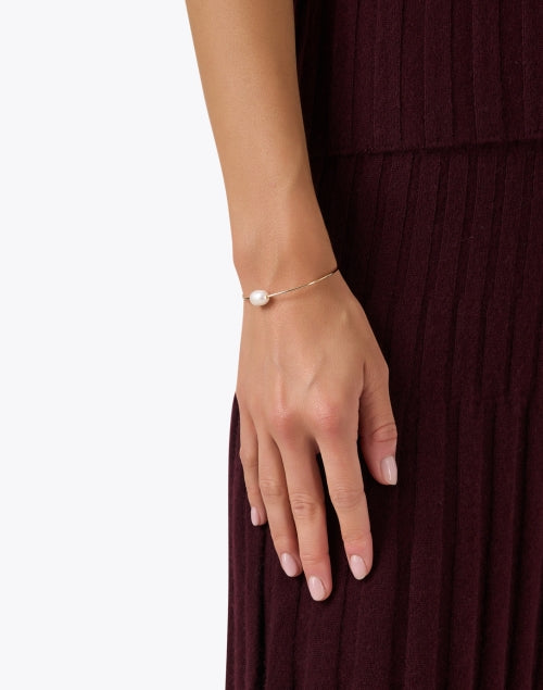 14k Gold Plated Isla Freshwater Pearl Bracelet - A Timeless Jewelry Piece