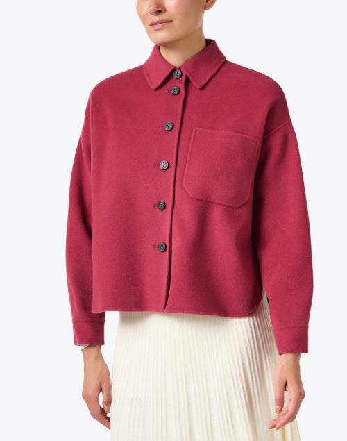 Stylish Emiro Pink Wool Jacket by Weekend Max Mara