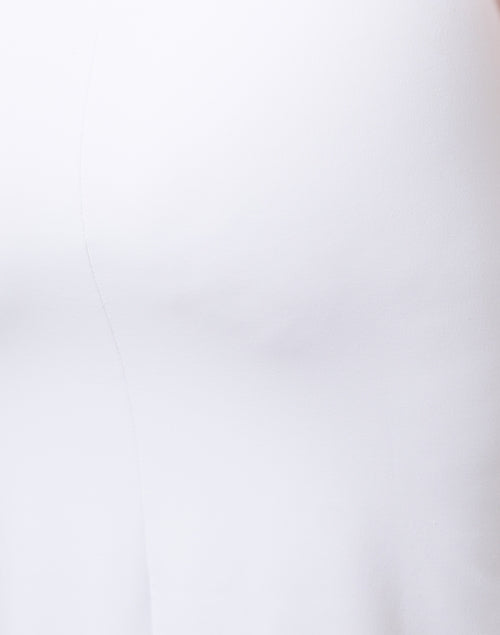 Ala von Auersperg's Elegant White Stretch Caterina Midi Dress