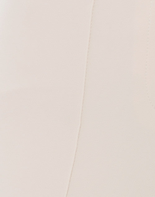 Cambio's Elegant Vanilla-Colored Technological Stretch Polyamide Blend Pants