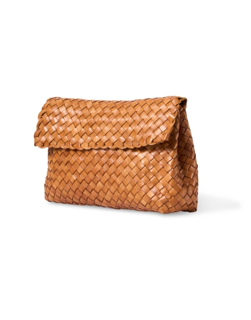 Exquisite Hand - woven Brown Leather Mabel Shoulder Bag for All Seasons