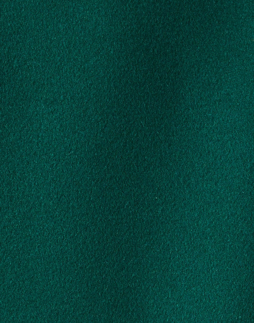 Stylish Green Wool Blend Short Jacket for Weekend Wardrobe