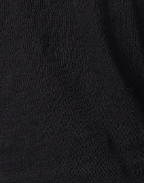 Stylish Vanina 100% Cotton Black Top for Effortless Sophistication