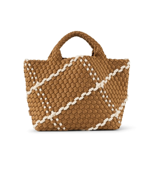 Stylish Small Brown Handwoven Rope Handbag for City Girls - St. Barths