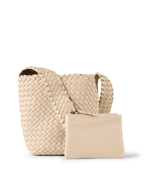 Stylish Laguna Beige Handmade Crossbody Bag for All-Day Comfort