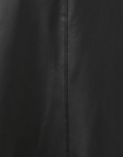 Renata Classic Black Coated Jersey Women's A-Line Skirt for New Season