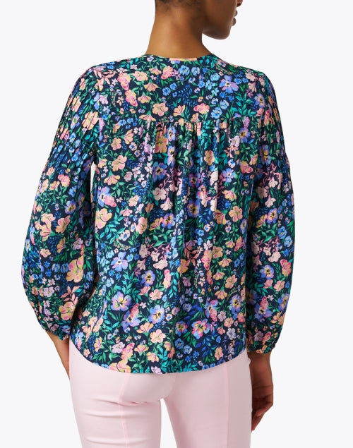 Shoshanna's Lara Blouse with Stunning Multi - Floral Print