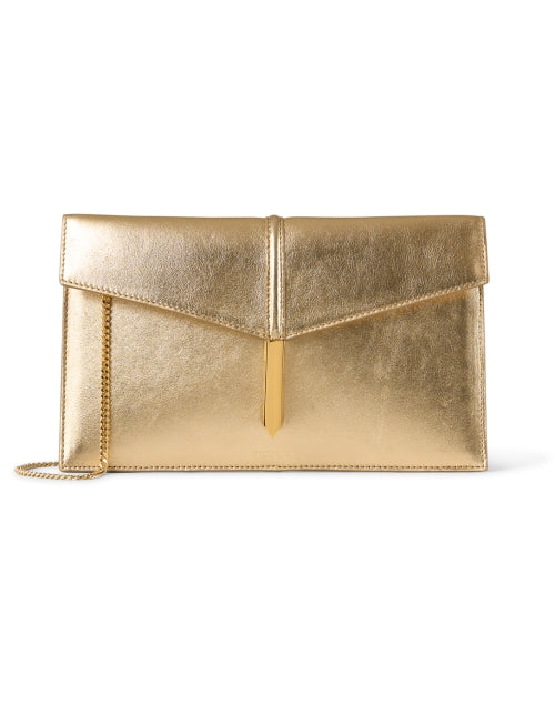 Tokyo Gold Luxury Leather Handheld Clutch Bag