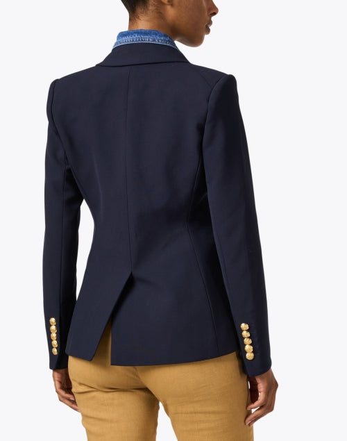 Veronica Beard's Stylish Slate Blue Denim Dickey for a Bulk - free Look