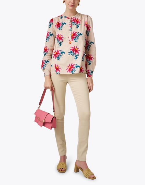 Stylish Batumi Beige Printed Casual Shirt for Everyday Wear