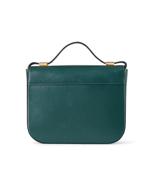 Stylish Vancouver Forest Green Leather Women's Crossbody Handbag