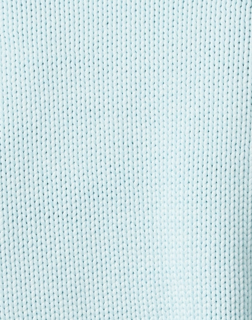 Stylish Aqua Blue Cotton-Mixed Cardigan for Year-Round Wear