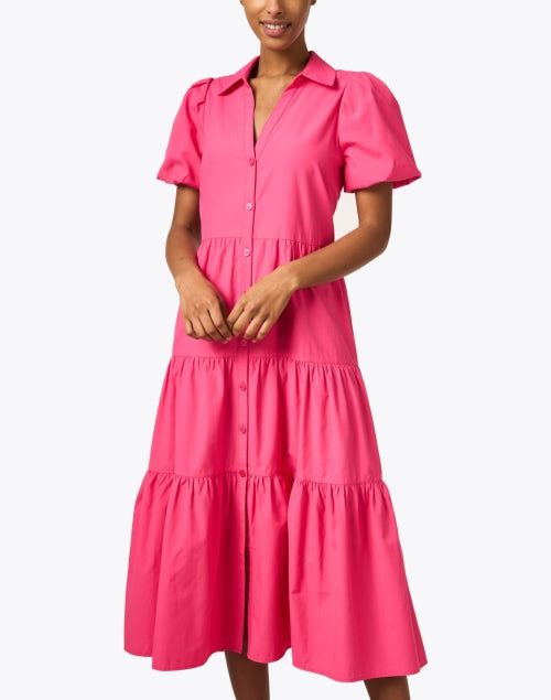 Stylish Havana Pink Women's Midi Dress for Various Occasions