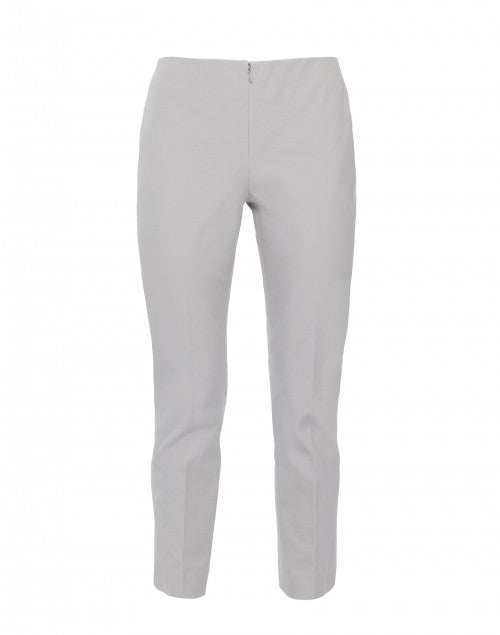 Jerry Dove Grey Comfortable Stretch Cotton Casual Pant