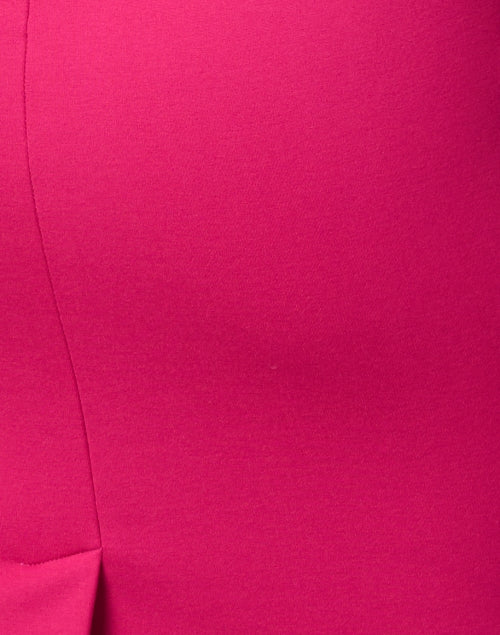 Chloe Kristyn's Bianca Fuchsia Ponte Knitted Women's Spring Dress