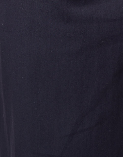 MAC Jeans Nora Navy Blue Cropped Straight-Leg Women's Trousers