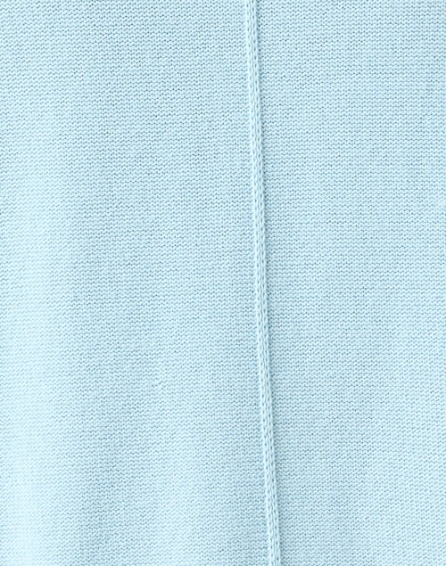 Stylish Opal Blue 100% Cotton Spring Sweater for a Chic Look