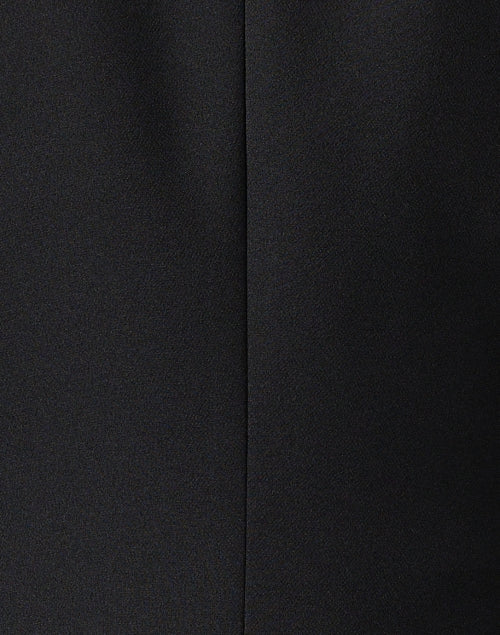 Feminine Black Izara Dickey Jacket with Gold Button Decoration