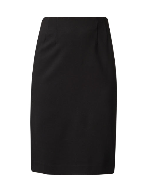 Stylish Logan Women's Black Knit Pull - On Pencil Skirt for Timeless Fashion