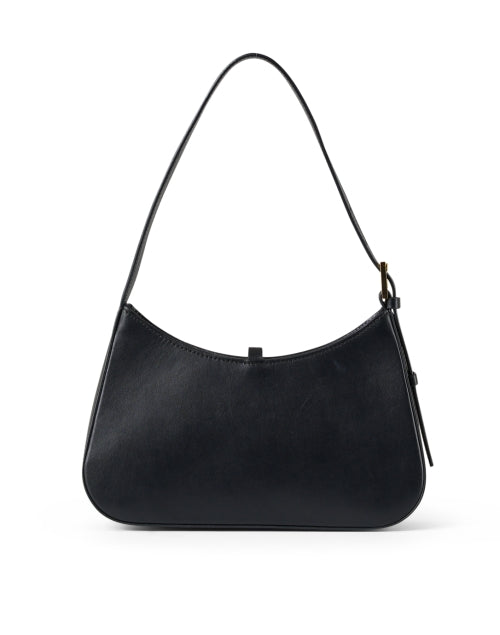 Stylish Tokyo Raffia and Black Leather Women's Shoulder Bag for the New Season