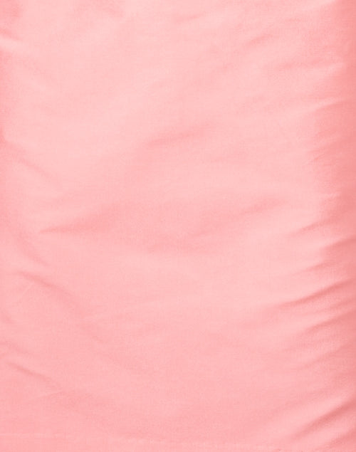 Stylish Pink Silk - Blend Sleeveless Shift Dress for All Seasons