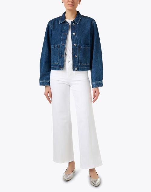 Stylish Patch Pocket Denim Jacket for a Fashionable Look