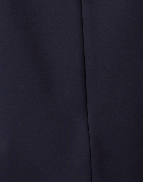 Navy Long Bell Sleeve Women's Mini Dress