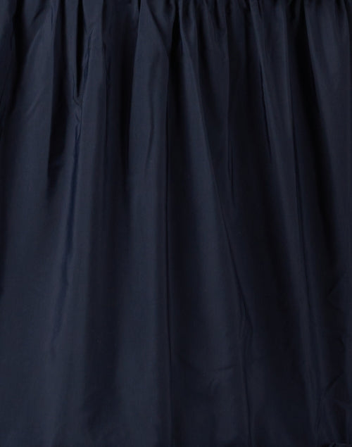 Stylish Shoshanna Magda Navy Long - Sleeve Maxi Dress