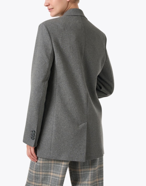 Stylish Weekend Max Mara Campale Double - Button Grey Blazer