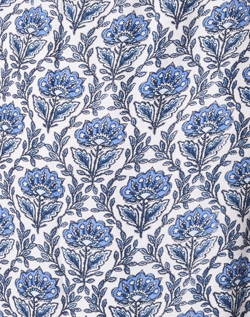 Stylish Navy-Printed Carrie Midi Dress by Walker & Wade
