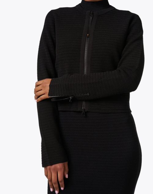 Stylish Black Knit Men's/Women's Jacket for All Occasions